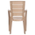 Karrige Derya polipropileni 56,5x55x87Hcm (HM6144.04)