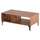 Tavolinë për kafe seri Harry 110x60x43,5Hcm (HM18007.01), zezë