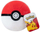 Lodër pelushi Jazwares Pokémon Pokeball, 10 cm, e kuqe e bardhë