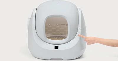 Tualet inteligjent për mace HHOLove BayMax Lite CL-CA-03, vetëpastrim automatik, i bardhë