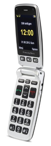 Telefoni Doro Primo 413, ekran 2.4\", 2MP, i zi