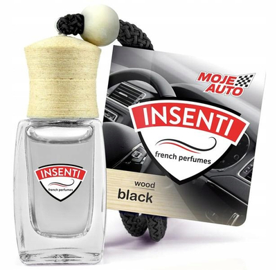 Aromatizues makine Moje Auto Insenti Wood, varëse, Black