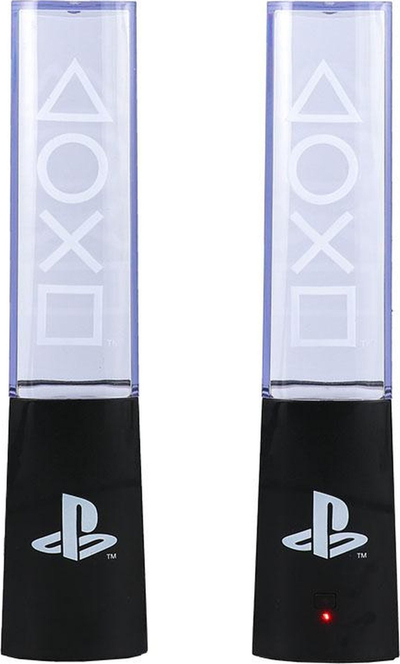 Dritë dekorative Paladone Playstation Liquid Dancing Lights, LED, me USB, shumëngjyrëshe