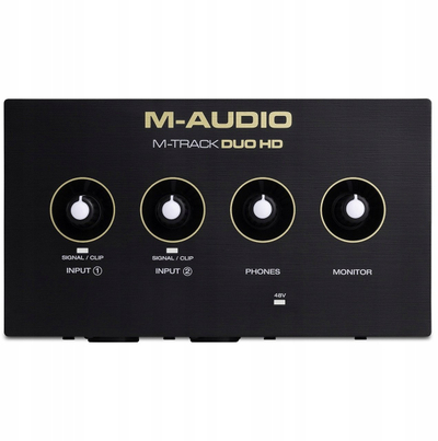 Interfejs audio M-Audio M-Track Duo HD, USB, 2 kanale, i zi