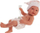 Kukull bebe Antonio Juan Born Doll Nica, 42cm, trup vinili, rozë
