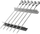 Set shkopinjsh skare Enders Shashlik, 6 copë, çelik inox, ngjyrë argjendi