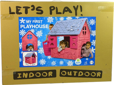 Shpi lodër Dohany My First Play House, plastikë, për kalamaj 2+, rozë