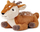 Ноќно светло проектор со ѕвезди Cloud B Twilight Buddies Fawn, 3 бои, авто исклучување, кафеава