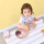 Set enësh për fëmijë LÄSSIG Tiny Team Cat, 4 pjesë, biokompozit, rozë