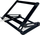 Mbajtëse laptopi Silver Monkey US-600, deri 17.3", metal, e zezë