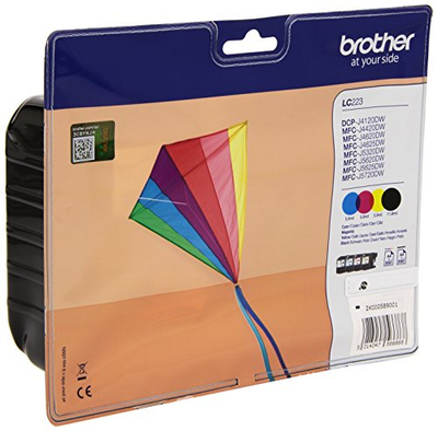 Kartusha boje Brother LC-223VALBPDR, multipack, origjinale, shumëngjyrëshe