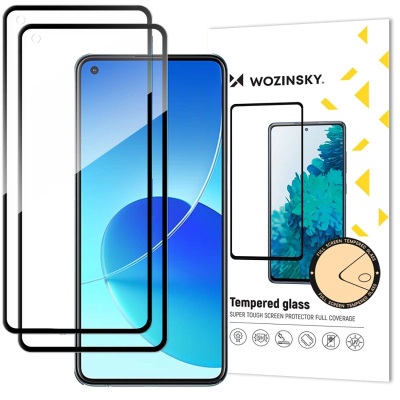 Заштитно стакло Wozinsky Full Glue за Xiaomi Redmi Note 14S, 9H, сет 2 парчиња, црно