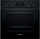 Furrë inkaso Bosch HBF133BA1, elektrike, 66L, vetëpastrim EcoClean Direct, 3D Convection, e zezë