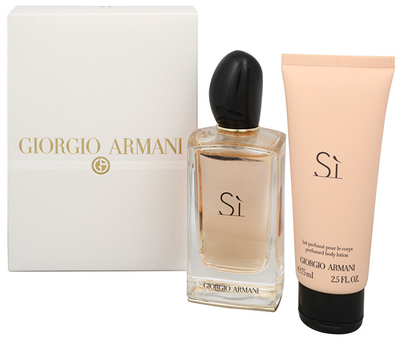 Set Armani SI: parfume 100 ml + losion trupi 75 ml