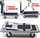 Karrocë transportuese GEKO, kapacitet 150 kg, platformë metalike, blu
