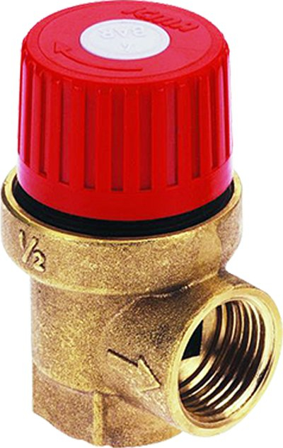Сигурносен вентил Icma Safety Valve 1/2", 1.5 bar, F/F
