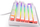 Tastierë mekanike Endorfy Thock TKL Pudding Onyx White, Kailh Red, ARGB, e bardhë