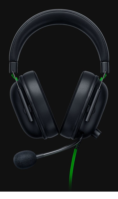 Gejминг слушалки Razer Blackshark V2 X, со кабел, за PlayStation, црни