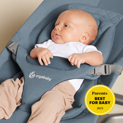Leagane bebe Ergobaby Evolve 3 në 1, ergonomike, Oxford Blue