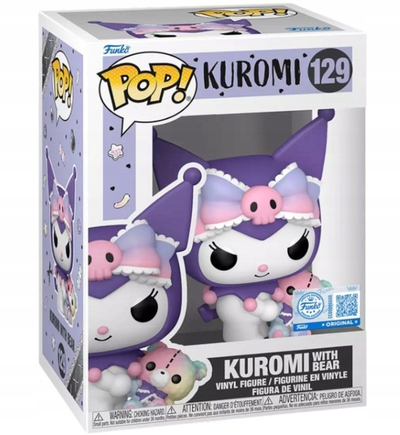 Figura Funko POP Vinyl Sanrio Kuromi me Ari, 9.5 cm, e vjollcë