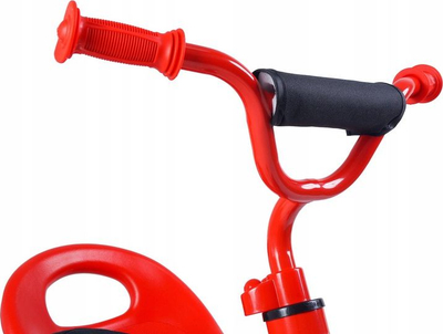 Tricikletë për kalamaj Toyz York, metalike, deri 25 kg, e kuqe