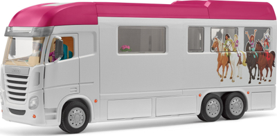 Set lodrash Schleich Horse Club Lisa Transporter 4261, 227 copë, me kuaj dhe gjëra shtesë, shumëngjyrësh