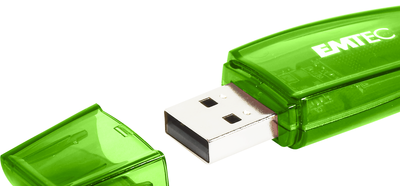 Pendrive Emtec C410, 64GB, USB 2.0, e gjelbër