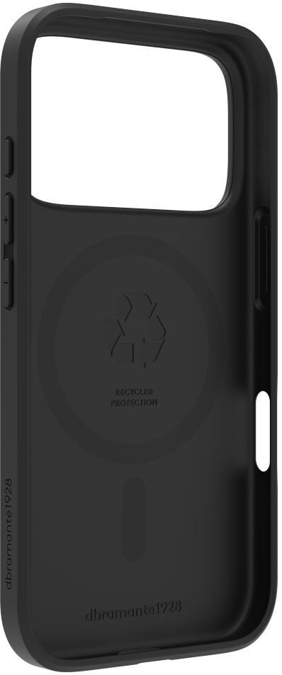 Mbulesë D Bramante Greenland Pro MagSafe për iPhone 17 Pro, e zezë