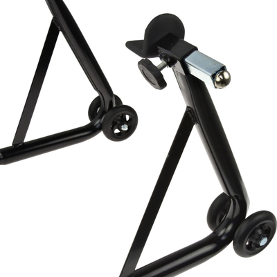 Stendë motori Geko Motorcycle Stand, mban deri 340 kg, metal, e zezë