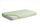 Çarçaf fitted Matex Jersey me lastik, 180/190x200 cm, 100% pambuk, jeshil