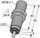 Senzor induktiv TURCK BI8-M18-AP6X, M18, Sn 8mm, 10-30V DC, PNP 1NO