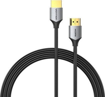 Kabllo HDMI Vention Ultra Thin, 1.5m, Full HD, gri