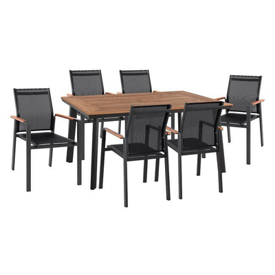 Set ngrënieje alumini (Tavolinë) (HM5242.02), gri