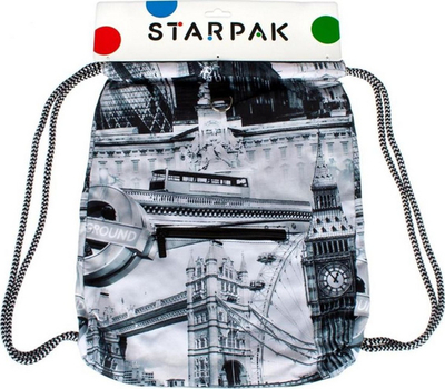 Çantë shpine Starpak London, e bardhë