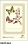 Ngjitëse dekorative Rossi BKP 004, flutura, 6 copë