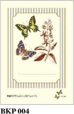 Ngjitëse dekorative Rossi BKP 004, flutura, 6 copë