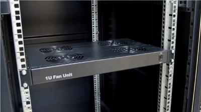 Panel me 4 ventilatorë për kabinet Rack Pulsar RAWP-1, për ajrosje edhe ftohje