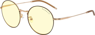 Syze kompjutri Gunnar Ellipse ELL-10901, xhama amber, mrojtje 65% drit blu, kornizë zi-ari