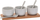 Set pjatancash për salca Excellent Houseware, 3 pjesë, me lugë dhe dërrasë bambuje