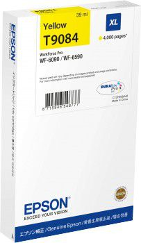 Ngjyrë printeri Epson T9084, 39ml, e verdhë
