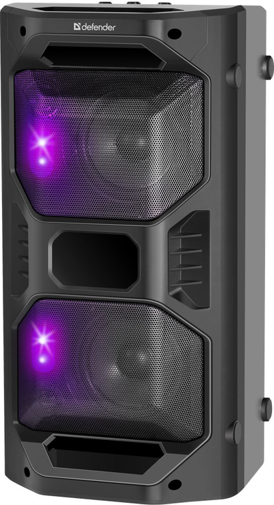 Портабилен звучник Defender Rage 65109, TWS, караоке, црн
