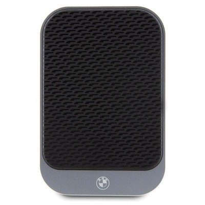 Mbajtës telefoni BMW MagSafe Signature Edition, karikim wireless 15W, për xham e grilë ajri, i zi