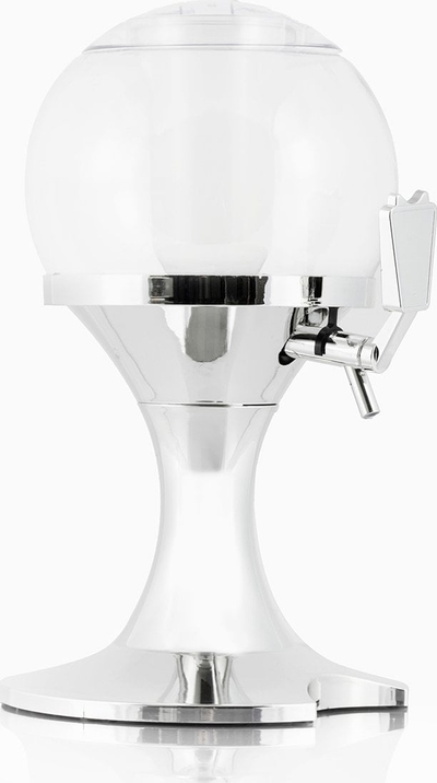 Диспенсер за пиво со ладење InnovaGoods Ball, 3.5L, проѕирен