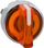 Buton me çelës rrotullues Schneider Electric, 22 mm, portokalli
