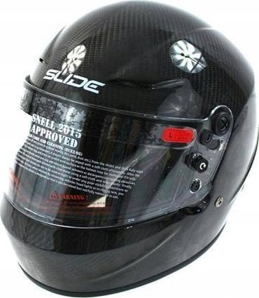 Helmetë racing SLIDE BF1-790 Carbon, karboni, madhësia S, e zezë