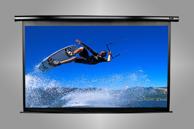 Ekran projekcioni Elite Screens Spectrum 110, elektrik, 16:9, kasë e zezë