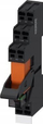 Relé plug in Siemens LZS RT4D4L24, 24V DC, 2C, me LED të kuqe