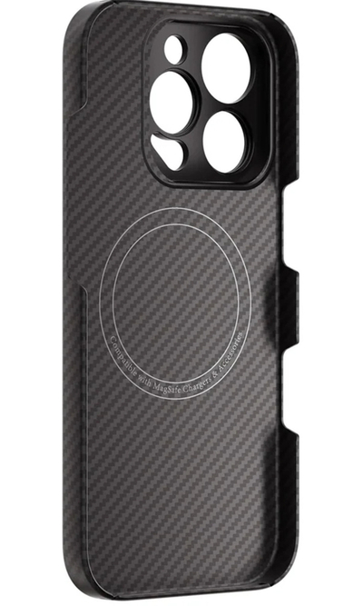 Mbrojtëse telefoni Freewell Pro Filmmaker Case, 17mm Mount, MagSafe, për iPhone 16 Pro Max, e zezë karboni