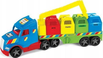 Lodër kamion Wader Magic Truck Basic, 79 cm, mbetje selektive, shumëngjyrësh