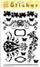 Sticker dekorativ Galeria Hobby Artistic Decal 377, 15.5x23cm, shumëngjyrësh